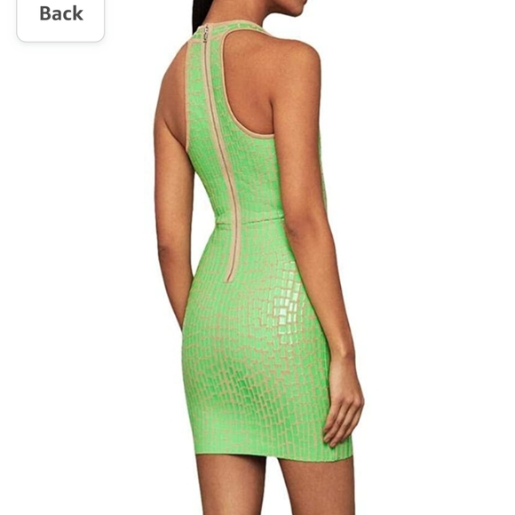 BCBGMAXAZRIA Women's Deep V-Neck Sweater Cocktail - Picture 2 of 4